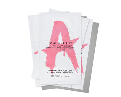 HYDRO GLOW & DEEP HYDRATION WATERMELON EYE MASK 4-PACK