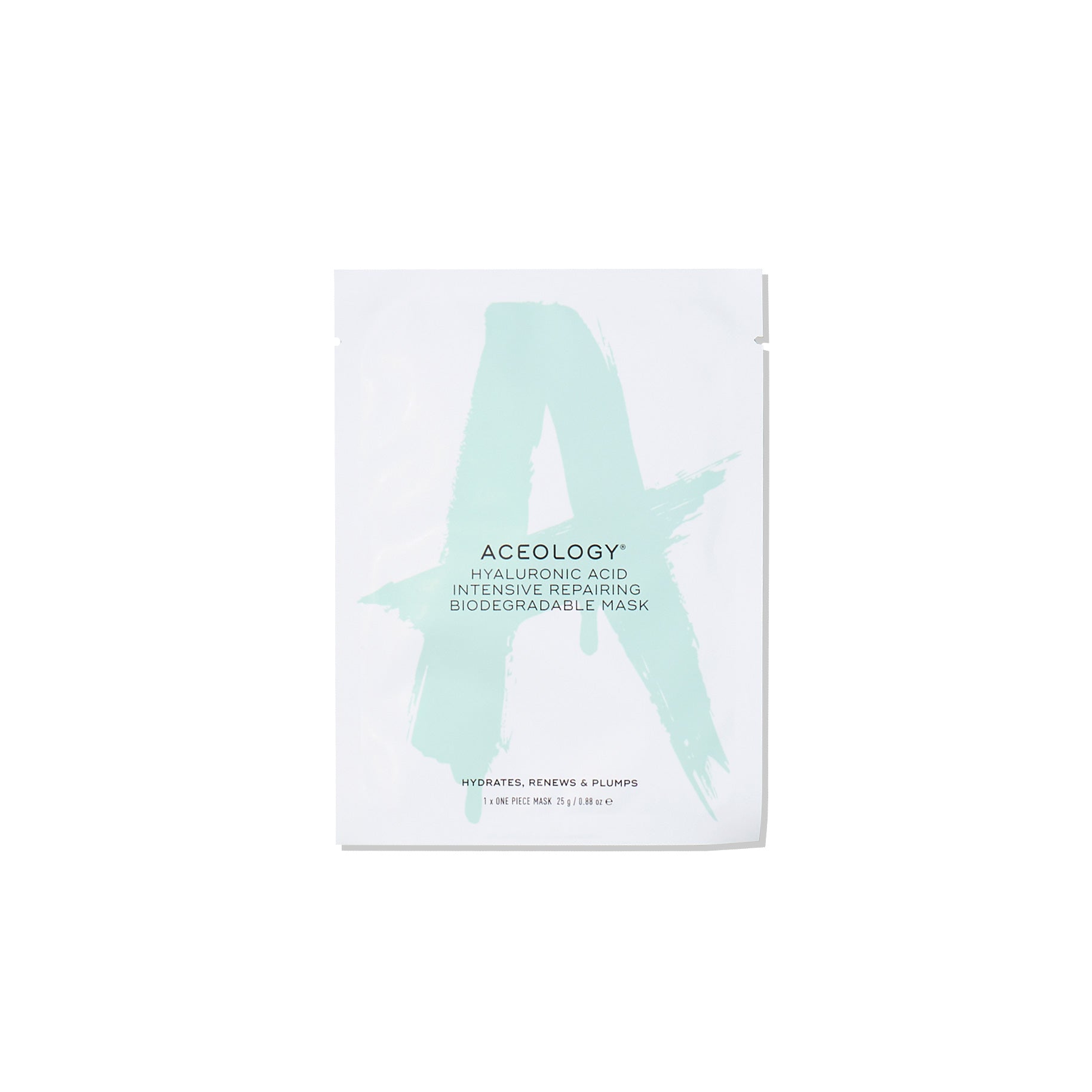 HYALURONIC ACID INTENSIVE REPAIRING BIODEGRADABLE MASK 4-PACK