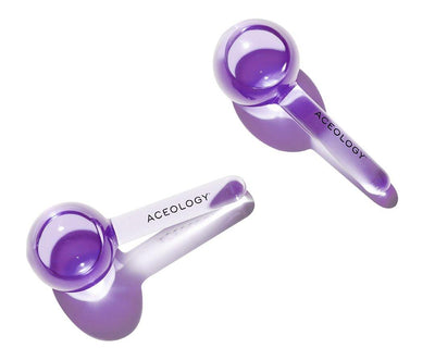 The Original Lilac Ice Globe Facial Massager - Aceology Beauty US