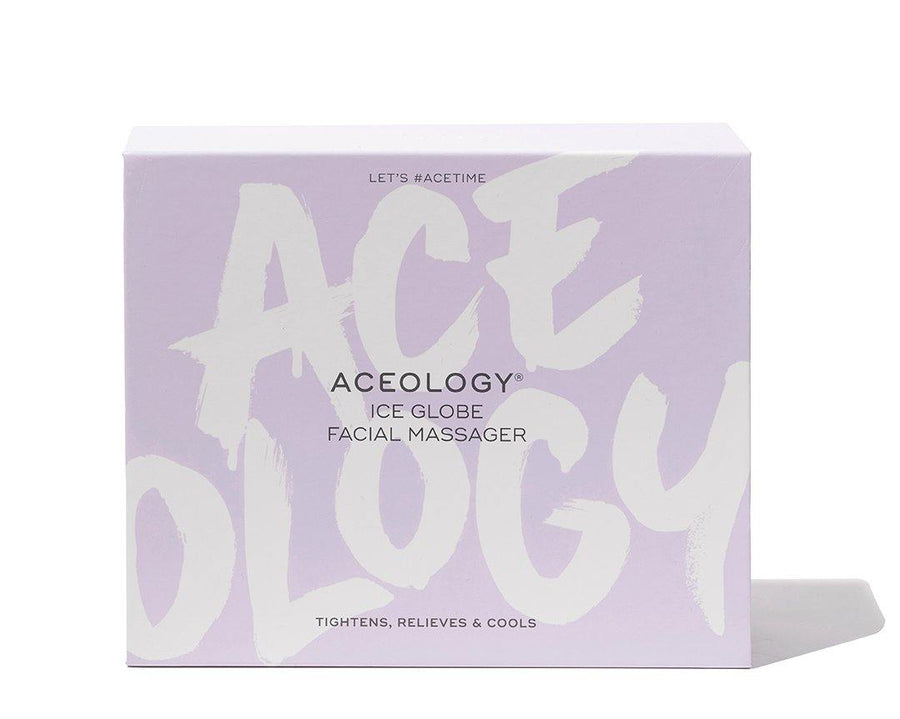 The Original Lilac Ice Globe Facial Massager - Aceology Beauty US